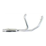 Bassani 2x2 Dual Head Pipes For Harley Touring - Image 2