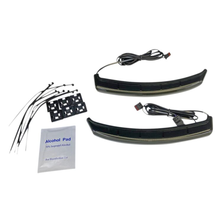 Custom Dynamics Low Profile Bagz Saddle Bag Lights For Indian Touring - Image 2