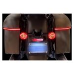 Custom Dynamics Low Profile Bagz Saddle Bag Lights For Indian Touring - Image 3