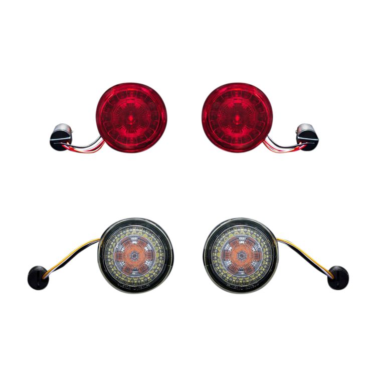 Custom Dynamics ProBEAM LED Turn Signal Conversion Kit For Harley - Image 1