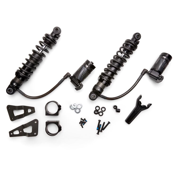 Fox Factory QS3-QSR Remote Reservoir Shocks For Harley Touring 1993-2025 - Image 2