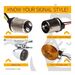 HogWorkz Halomaker LED Front & Rear Turn Signals For Harley 2000-2025 - Image 12
