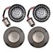 HogWorkz Halomaker LED Front & Rear Turn Signals For Harley 2000-2025 - Image 5