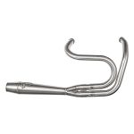 Sawicki Speed Shop Big Inch 2-Into-1 Full Length Exhaust For Harley Dyna 1991-2017 - Image 2