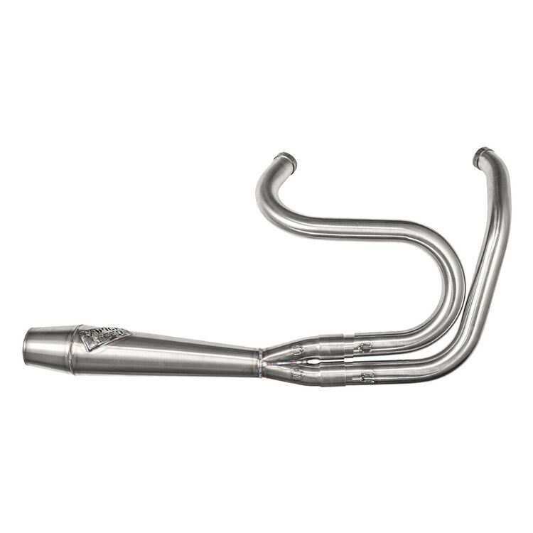 Sawicki Speed Shop Big Inch 2-Into-1 Full Length Exhaust For Harley Dyna 1991-2017 - Image 2