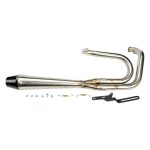 Sawicki Speed Shop Big Inch 2-Into-1 Full Length Exhaust For Harley Dyna 1991-2017 - Image 3