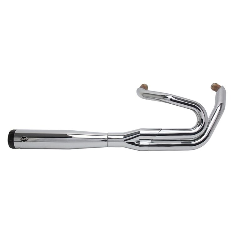 S&S Cycle 50-State Superstreet 2-Into-1 Exhaust System For Harley - Image 2