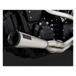 Vance & Hines Stainless 2-Into-1 Upsweep Exhaust For Harley - Image 5