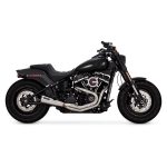 Vance & Hines Stainless 2-Into-1 Upsweep Exhaust For Harley