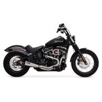 Vance & Hines Stainless 2-Into-1 Upsweep Exhaust For Harley - Image 3
