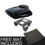 Tour Pack & Mounting Plate For Harley-Davidson Touring Models Road King Street Glide 2014-UP - Image 7