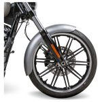 Arlen Ness 21" Profile Front Fender For Harley Dyna 2006-2017 - Image 2