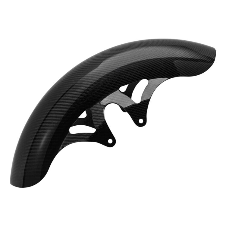 Arlen Ness Carbon Fiber 21" Pro Sport Front Fender For Harley - Image 1