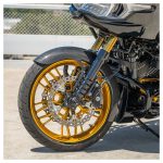 Arlen Ness Carbon Fiber Wrapper Front Fender For Harley Touring - Image 4