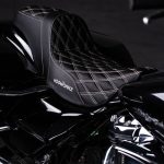 Rise Up Seat for Harley® Touring '08-'25 (Diamond / Silver Stitch) - Image 6