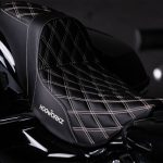 Rise Up Seat for Harley® Touring '08-'25 (Diamond / Silver Stitch) - Image 11