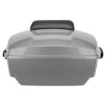 Unpainted King Tour Pack w/ Slim Backrest & Black Hardware for Harley® Touring '97-'25 - Image 2