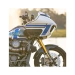 Hofmann Designs Carbon Fiber Shorty Front Fender For Harley Touring - Image 3