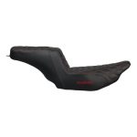 Rise Up Seat for Harley® Touring '23.5-'25 (Diamond / Red Stitch) - Image 5