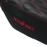 Rise Up Seat for Harley® Touring '23.5-'25 (Diamond / Red Stitch) - Image 7