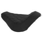 HOGWORKZ® Solo Seat for Wide Bobber Rear Fender for Harley® Fat Boy / Breakout '18-'25 (Diamond / Black) - Image 2