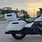 Vivid Black King Tour Pack w/ Slim Backrest & Chrome Hardware for Harley® Touring '97-'25 - Image 6