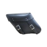 Leatherworks Economy Wide Angle Throwover Leather Saddlebag