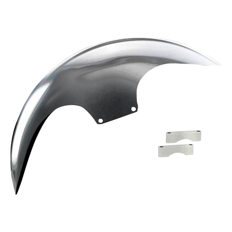 Paul Yaffe Real Steel Cafe Front Fender For Harley - Image 5