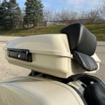 Vivid Black Razor Tour Pack w/ Slim Backrest & Chrome Hardware for Harley® Touring '97-'25 - Image 5