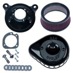 S&S Cycle Mini Teardrop Stealth Air Cleaner Kit For Harley