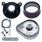 S&S Cycle Mini Teardrop Stealth Air Cleaner Kit For Harley - Image 6