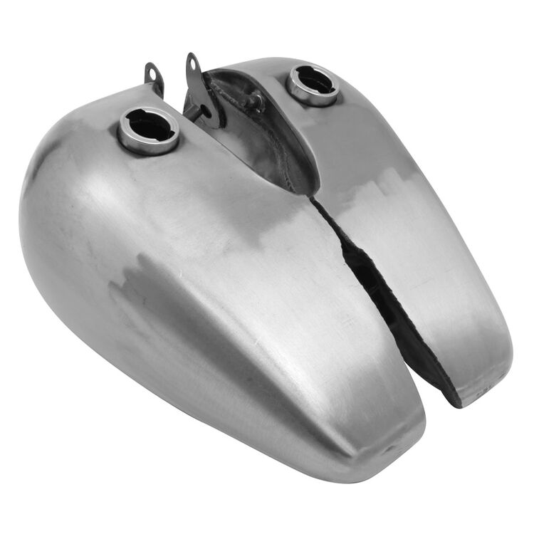 V-Twin Mfg. Replica 5.0 Bobbed Gas Tank Set For Harley FL / FX 1947-1984 - Image 1