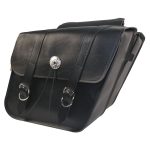 Willie & Max Deluxe Throw-Over Slant Saddlebags